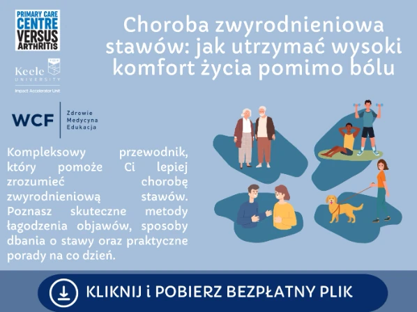 Okładka poradnika: Choroba zwyrodnieniowa stawów
